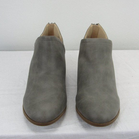 Journee Collection women's 9 Gray bootie No Box - Picture 2 of 8